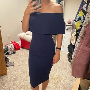 Navy Blue Dress
